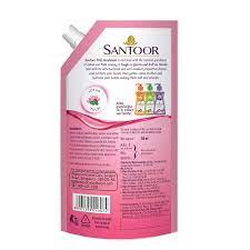 Santoor hand wash with touch of lotion