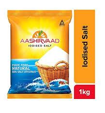 Aashirvaad Iodized Salt 1kg