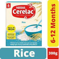 Cerelac Rice From 6 to 12 Months 300g